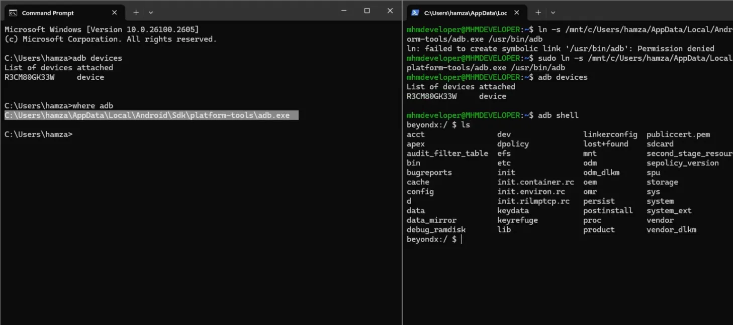 How to Connect ADB Devices to WSL (Windows Subsystem for Linux)