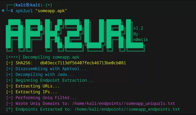 How to Extract Hidden Endpoints from APKs with apk2url